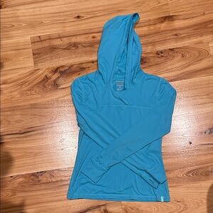 Mountain Hardwear Light Blue Women's Hoodie